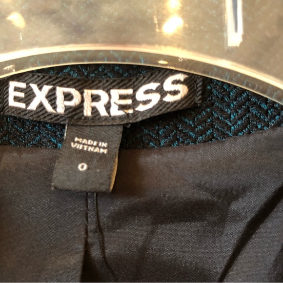 NWT Express lined herringbone blazer - Picture 3 of 11